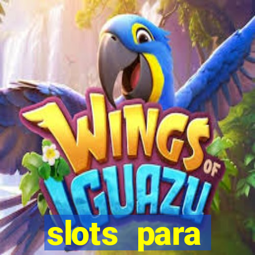 slots para máquinas de frutas