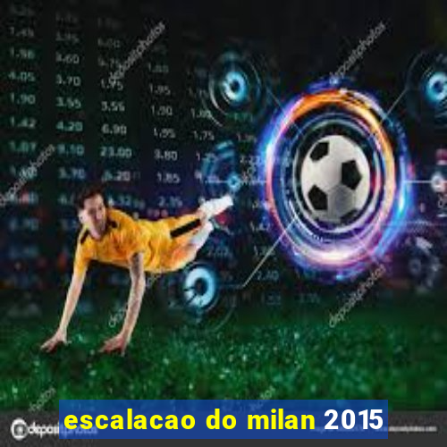 escalacao do milan 2015