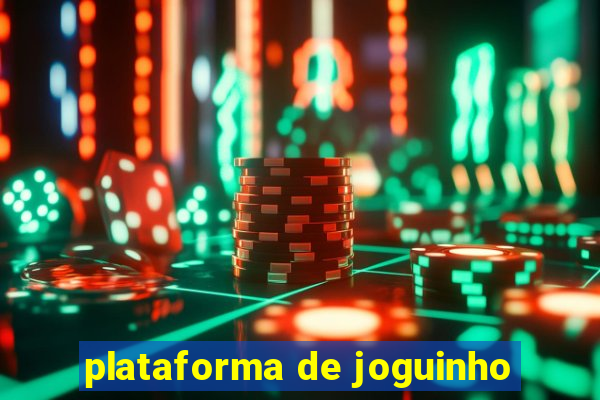 plataforma de joguinho