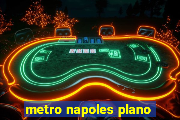 metro napoles plano