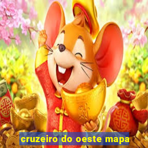 cruzeiro do oeste mapa