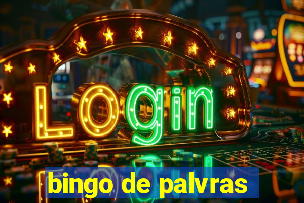 bingo de palvras