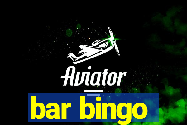 bar bingo