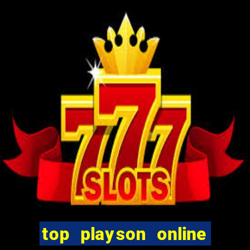 top playson online slot sites