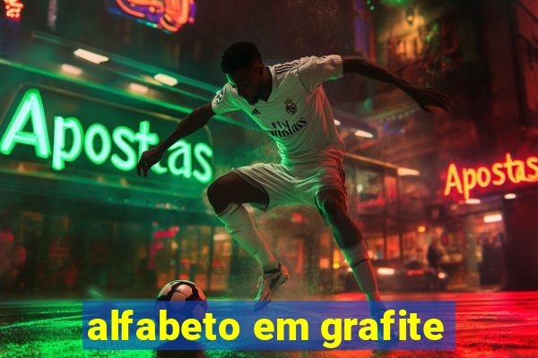 alfabeto em grafite