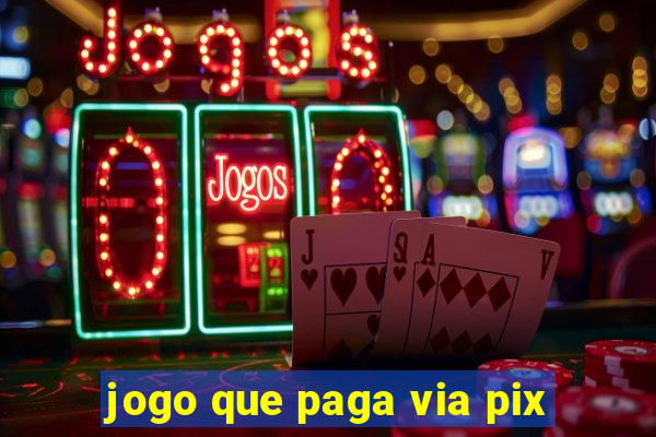 jogo que paga via pix