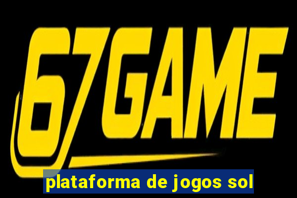 plataforma de jogos sol