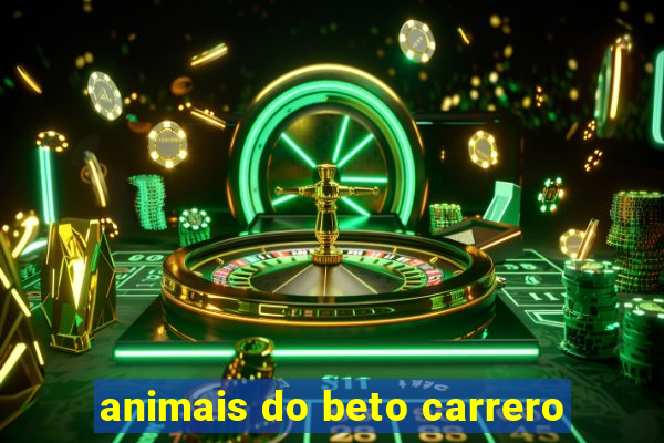 animais do beto carrero