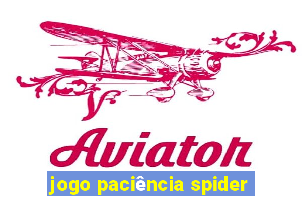 jogo paciência spider