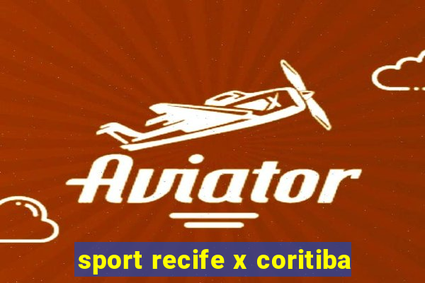 sport recife x coritiba