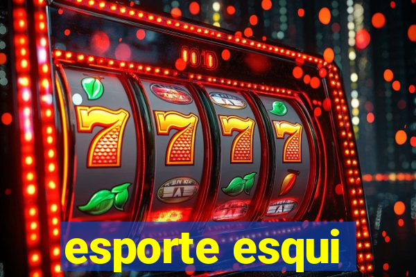 esporte esqui