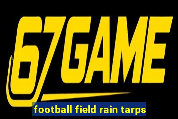 football field rain tarps