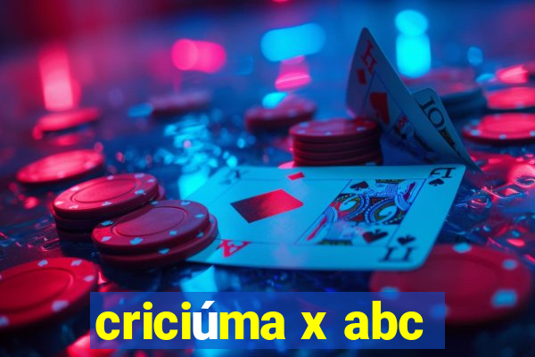 criciúma x abc