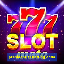 presidential betting odda