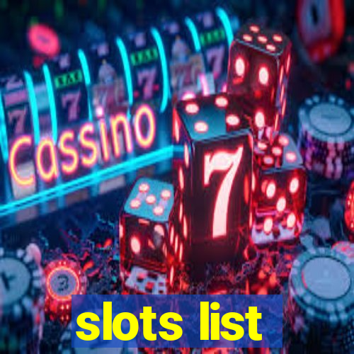 slots list