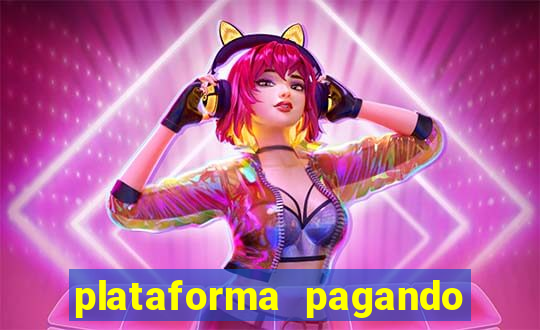 plataforma pagando no cadastro slot