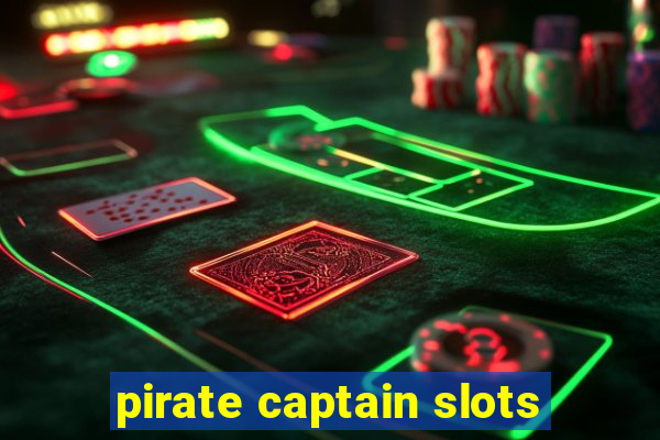 pirate captain slots