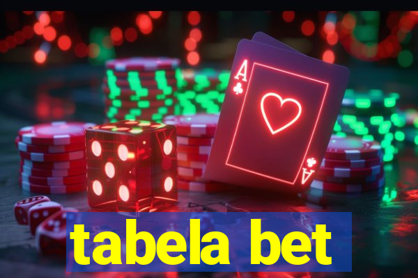 tabela bet