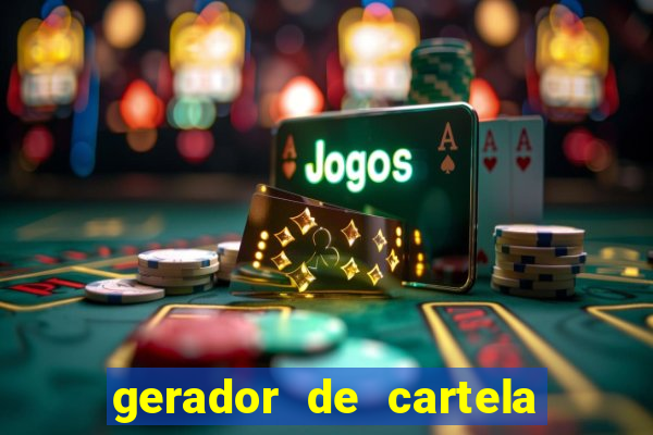 gerador de cartela de bingo