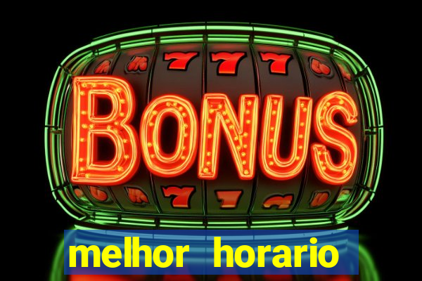 melhor horario jogar fortune rabbit