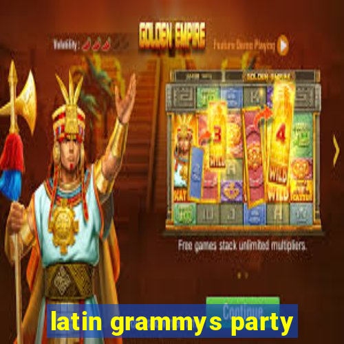 latin grammys party