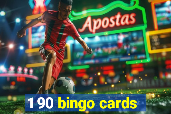 1 90 bingo cards