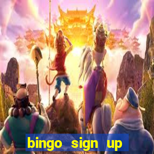 bingo sign up offers no wagering