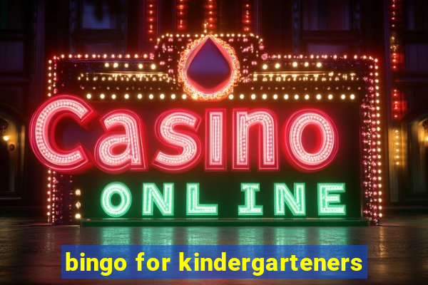 bingo for kindergarteners