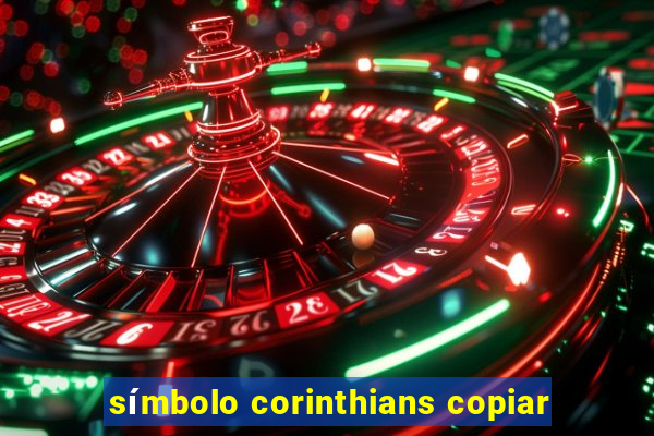 símbolo corinthians copiar