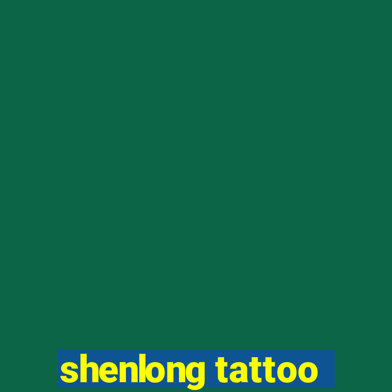 shenlong tattoo