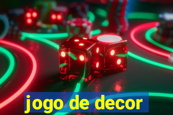 jogo de decor