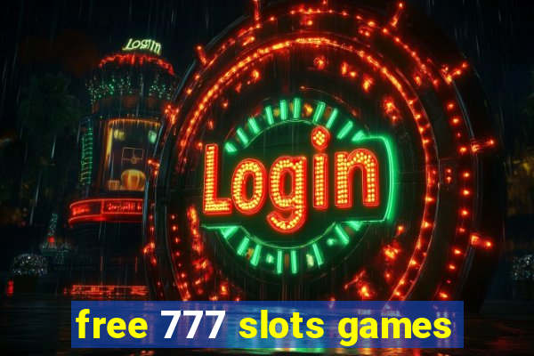 free 777 slots games