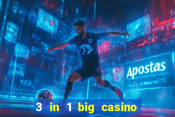 3 in 1 big casino game set