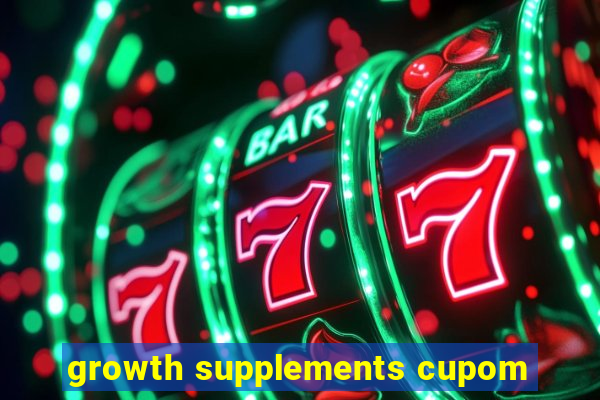 growth supplements cupom