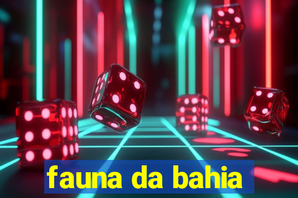 fauna da bahia