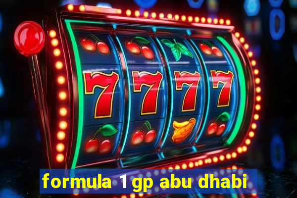 formula 1 gp abu dhabi