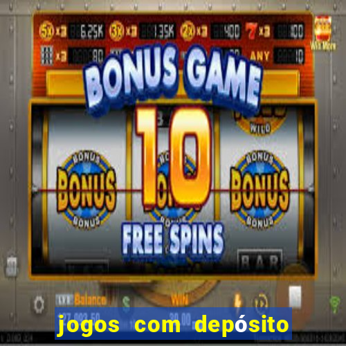 jogos com depósito de 3 reais