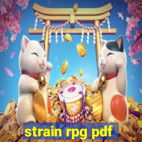 strain rpg pdf