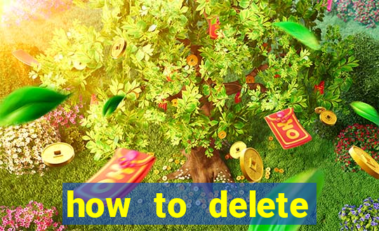 how to delete account in bingo plus