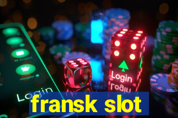 fransk slot