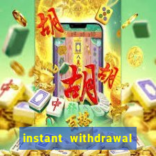 instant withdrawal online casino canada