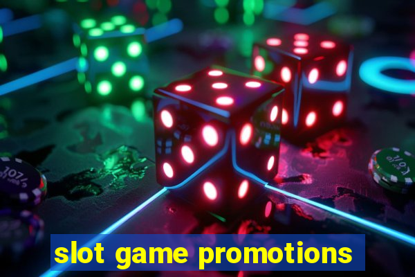 slot game promotions