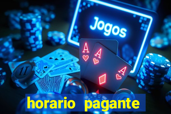 horario pagante fortune rabbit