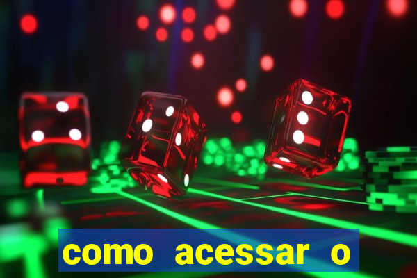 como acessar o jogo do tigrinho