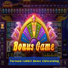 fortune rabbit demo slotcatalog