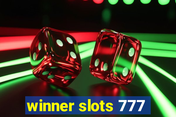 winner slots 777