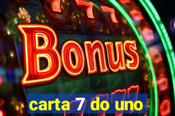 carta 7 do uno