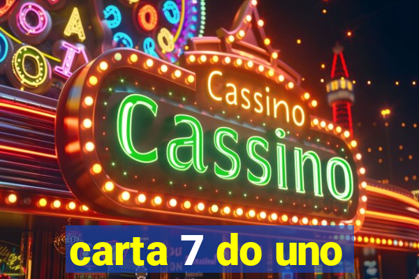 carta 7 do uno