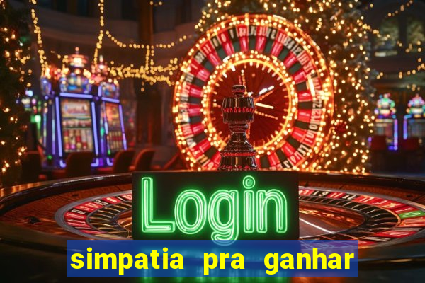 simpatia pra ganhar no bingo