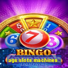 ags slots machines